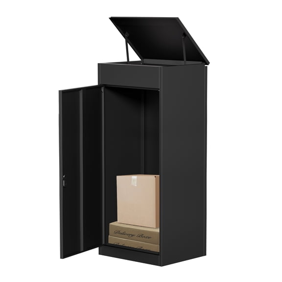 WARAYZ Adult Lockable Steel Package Delivery Storage Locker (19.7”x16.1”x59.8”)
