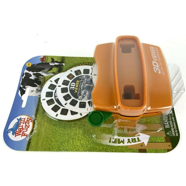 WARM FUZZY Toys 3D Viewfinder (Farm) Viewfinder for Kids & Adults
