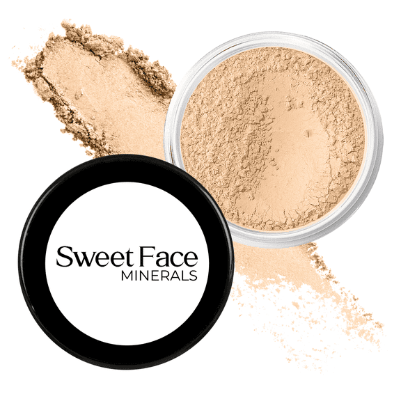 Warm Foundation - 20g Sifter Jar - Loose Powder Mineral Makeup - Sweet Face Minerals