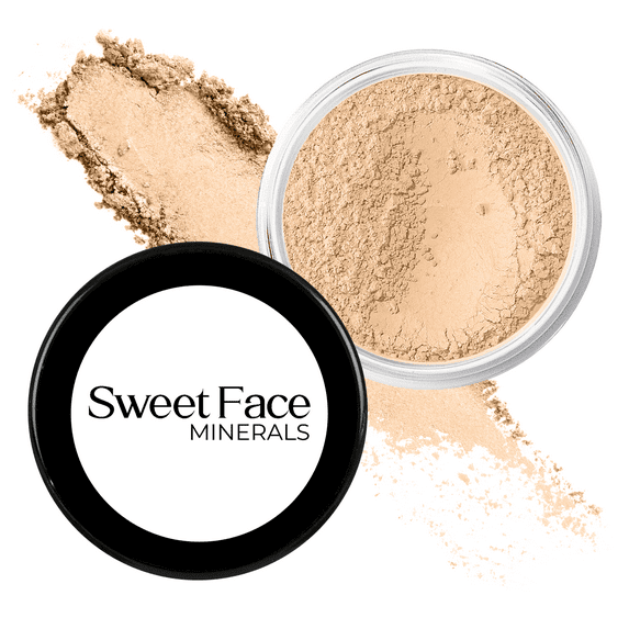 WARM FOUNDATION- Most Neutral Shade (20g Mid Size Sifter Jar) – Mineral Loose Powder Makeup – Lightweight Matte Finish, Long Wear, Natural Look