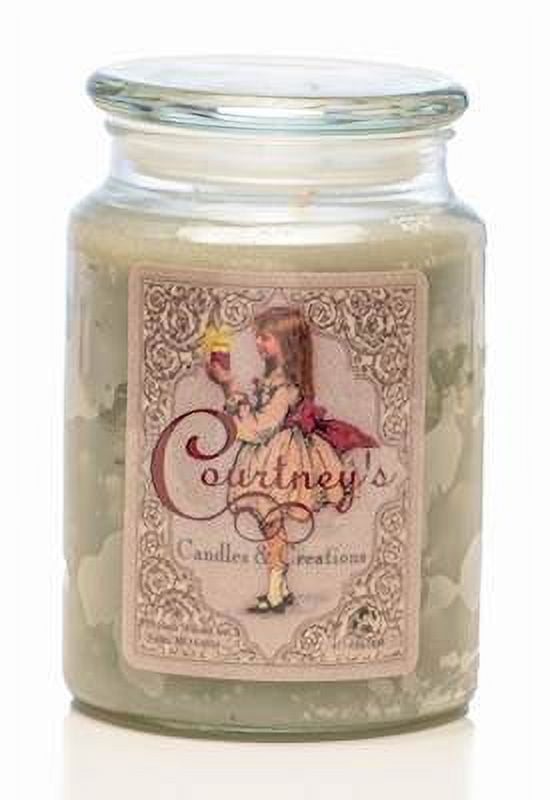 WARM TOBACCO - Courtneys Candles Maximum Scented 26oz Large Jar Candle