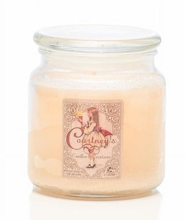 WARM VANILLA SUGAR - Courtneys Candles Maximum Scented 16oz Large Jar Candle