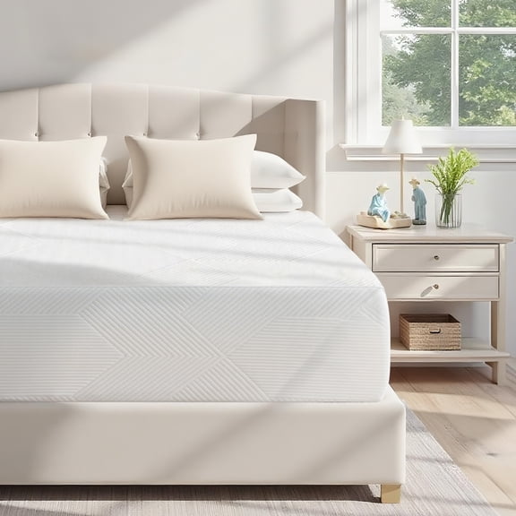 WARMKISS 12 Inch Full Cooling Gel Memory Foam Mattress CertiPUR US Certified Fiberglass Free Pressure Relief Bed in a Box
