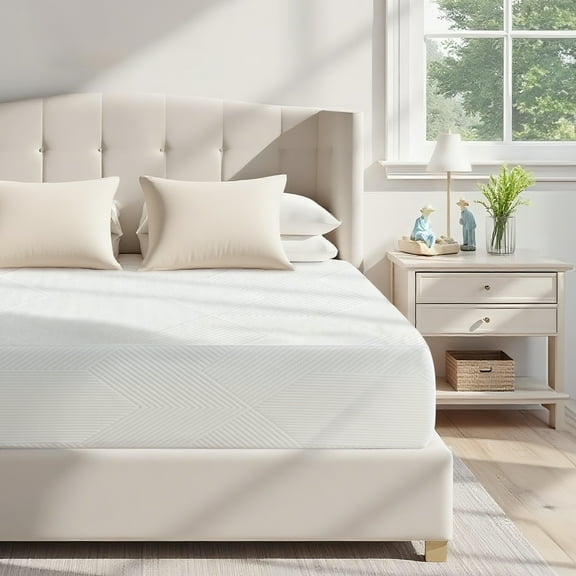 WARMKISS 8 Inch Full Cooling Gel Memory Foam Mattress CertiPUR US Certified Fiberglass Free Pressure Relief Bed in a Box