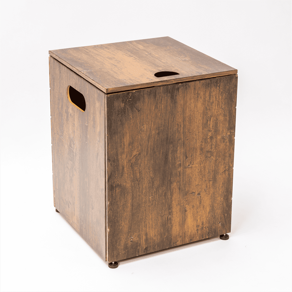 Koolee Propane Tank Cover Table, Hideaway Table for Gas Fire Pits, for 20 lbs Propane Tank Outdoor Gas Tank, Storage Side Table for Gas Fire並行輸入品 : Koolee Propane Tank Cover Table, Hideaway Table for