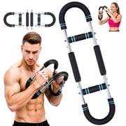 WARMOUNTS Twister Arm Trainer, Adjustable Chest Workout Equipment, Arm Trainer for Men, Shoulder Muscle Training, Portable Spring Resistance Home Fitness Equipment