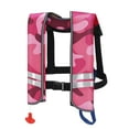 thumbnail image 1 of WARMOUNTS Automatic Inflatable Life Jacket w/ 5 Reflectors & Whistle, Adult PFD Survival Buoyancy Vest for Boating Fishing Sailing Kayaking for Men Women Max Waist Size: 50'', 1 of 8