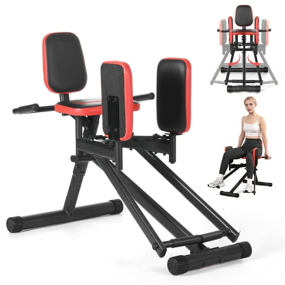 WARMOUNTS Hip Abductor Machine for Home Gym | Glute & Thigh Exercise Equipment, Outer Thigh Sculpting, Glute Machine for Women, Leg Abductor Machine, Booty Builder for Butt Workout