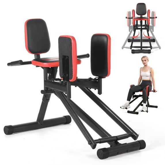 WARMOUNTS Hip Abductor Machine for Home Gym | Glute & Thigh Exercise Equipment, Outer Thigh Sculpting, Glute Machine for Women, Leg Abductor Machine, Booty Builder for Butt Workout