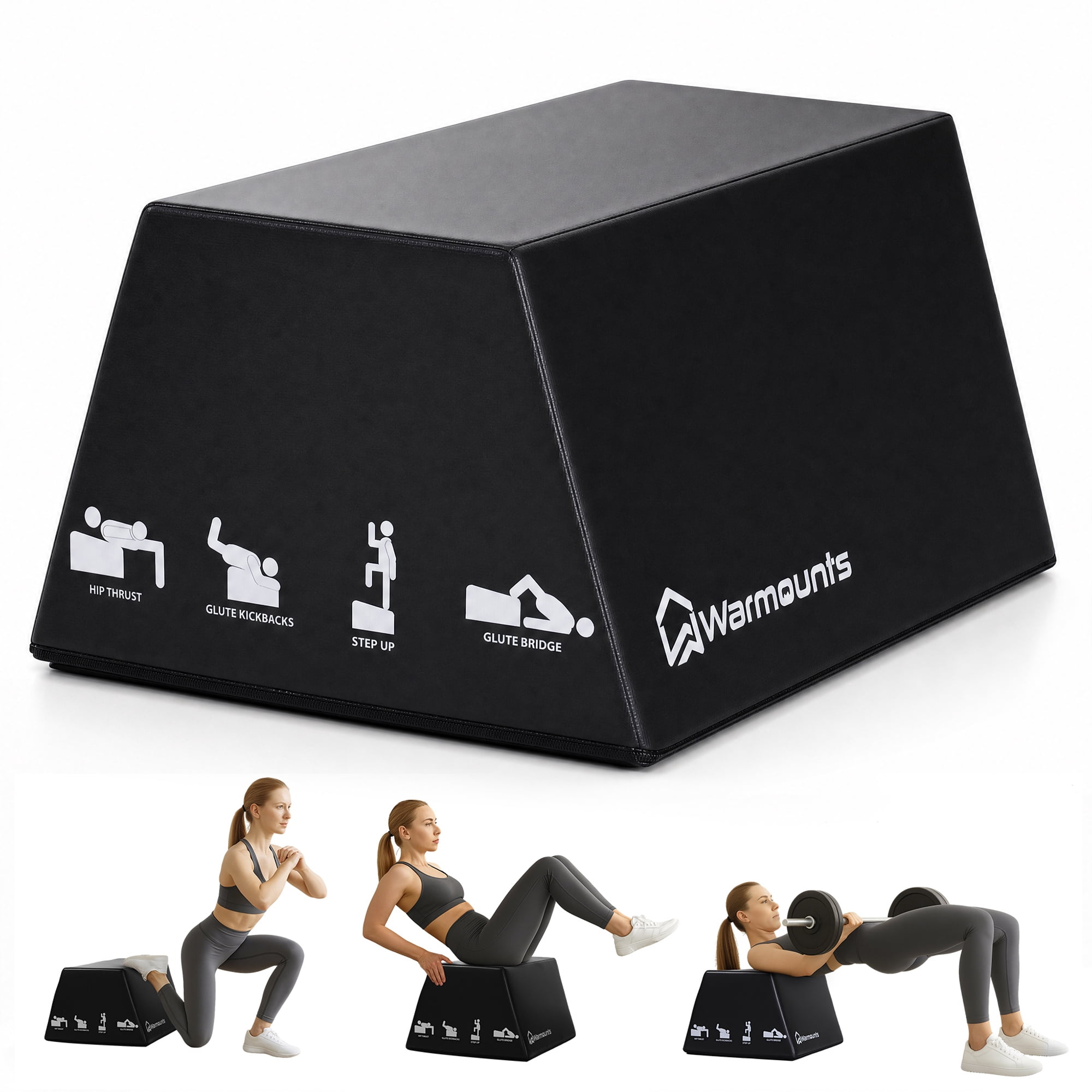 Warmounts Hip Thrust Bench 700LBS 18