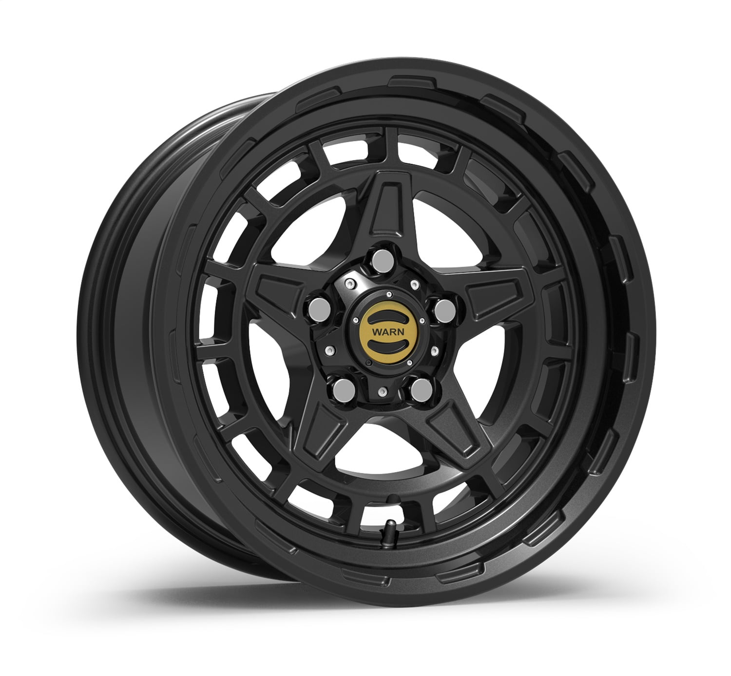 WARN 106687 Epic Wheels, Fits: Jeep Wrangler JL, JK and Gladiator JT - Diamond Cutter, Black