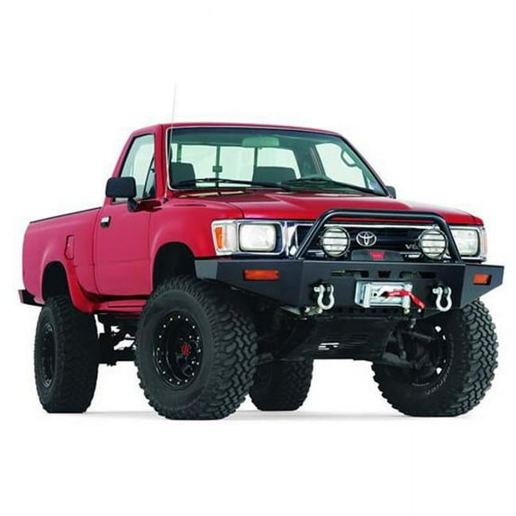 WARN 68450 Black Bumper, 1989-1995 Toyota Pickup