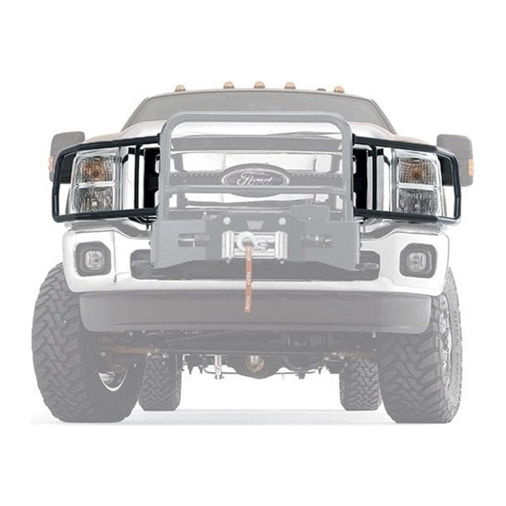 WARN 84790 Gen II Trans4mer Short Grille Guard - Stainless Steel, For Truck Winch Mounting - View #5