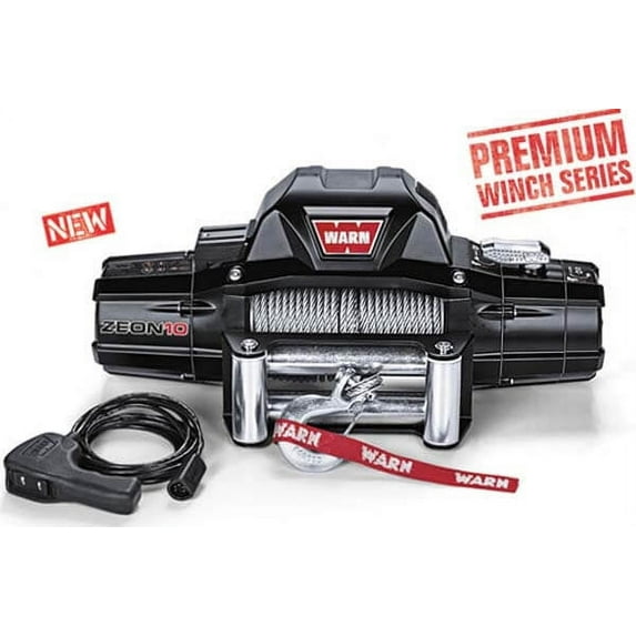 WARN ZEON 10,000 LB. WINCH - Steel Rope Fits select: 1999-2020 FORD F150, 1999-2020 CHEVROLET SILVERADO