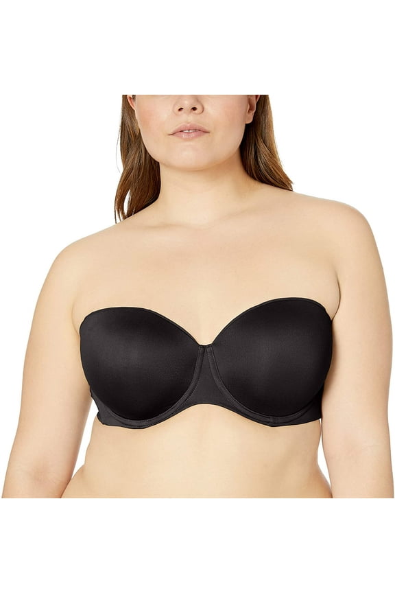 WARNER'S Rich Black Elements of Bliss Contour Bra, US 36B, UK 36B, NWOT