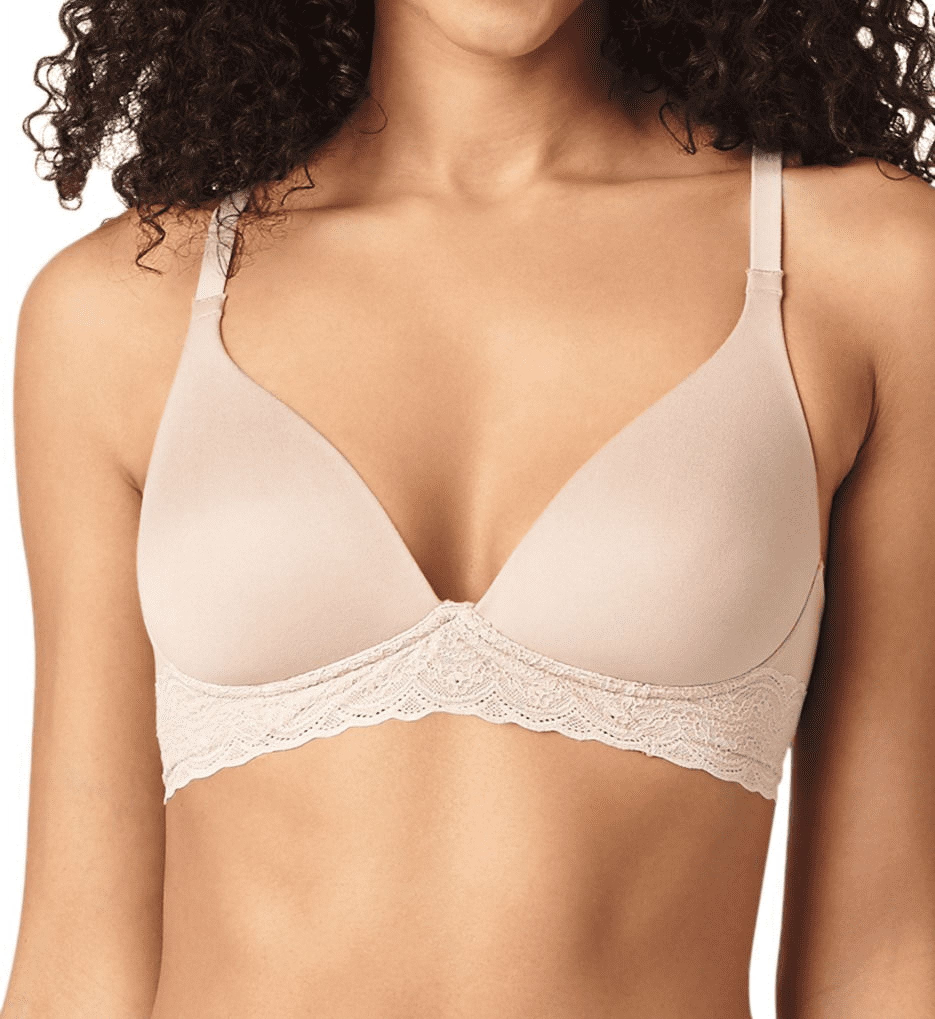 WARNER'S Toasted Almond Cloud 9 Wire Free Triangle Bra, US 36C, UK 36C,  NWOT 