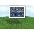 thumbnail image 1 of WARNING FOX CROSSING TRAIL Aluminum Composite Outdoor Sign 15" x18", 1 of 2