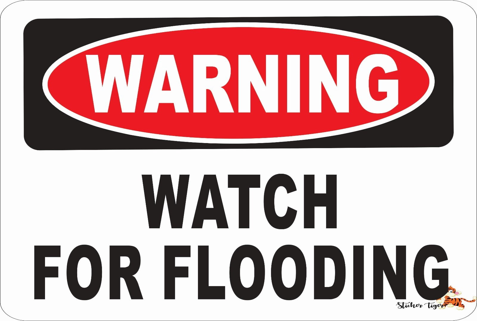 Flood Zone Warning Sign