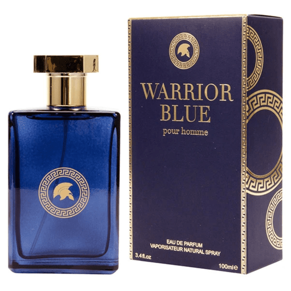 WARRIOR BLUE Men's EDP - 3.4oz Premium Fragrance