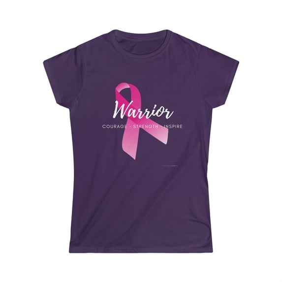 WARRIOR Breast Cancer Women's Softstyle Tee