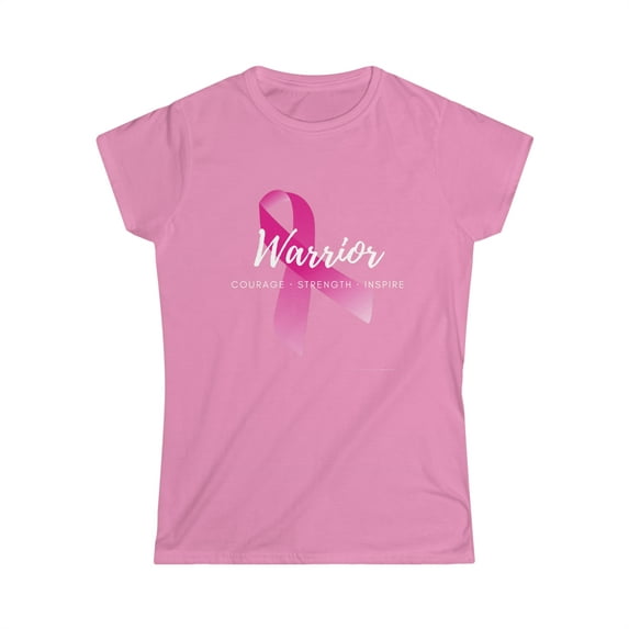 WARRIOR Breast Cancer Women's Softstyle Tee