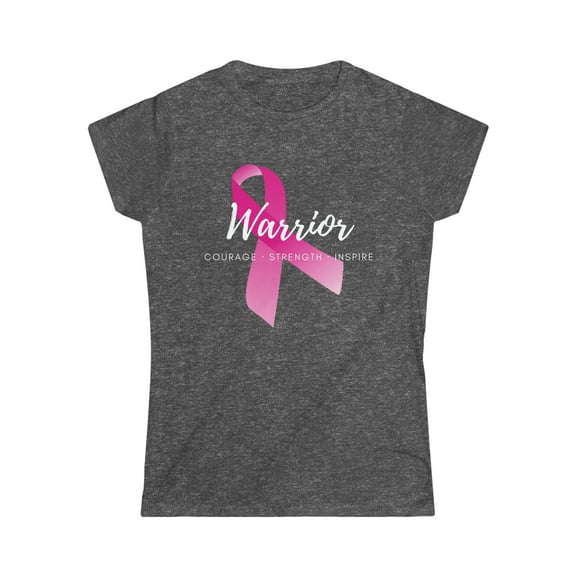 WARRIOR Breast Cancer Women's Softstyle Tee