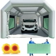 thumbnail image 1 of WARSUN Inflatable Paint Booth 28x15x10Ft with Double & Oversized Air Filter System Inflatable Spray Booth with 2 Blowers, 1 of 11
