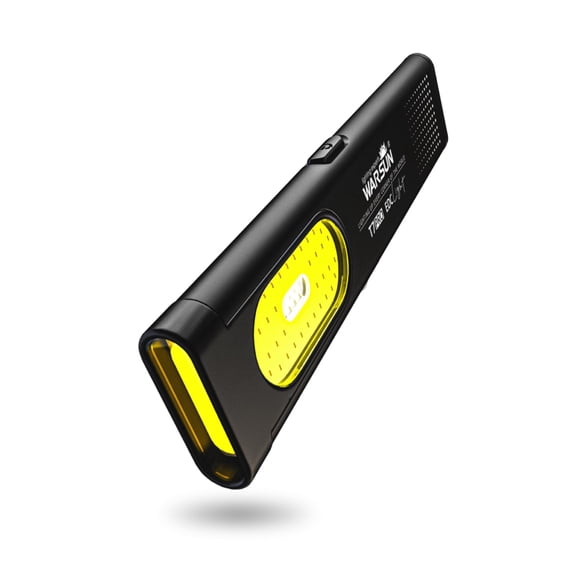 WARSUN T7 800LM Rechargeable LED Flashlight, Mini Portable Pocket Torch with Magnetic Base & Clip, EDC Work Light for Hiking Fishing Outdoor Camping