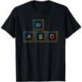 thumbnail image 1 of WASD RGB PC Gaming Gift Shirt for Computer Gamers T-Shirt, 1 of 3
