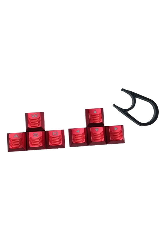 WASD and Arrows Keys Keycaps Translucent Backlights Enhances Gaming Keyboard for Gamers and Programmers