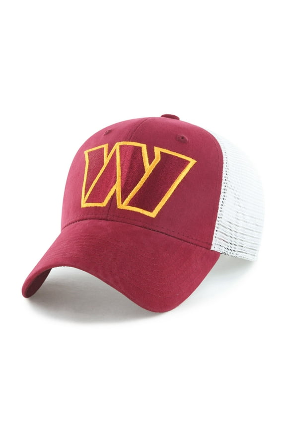 NFL Washington Commanders Team Adjustable Trucker Hat - OSFA