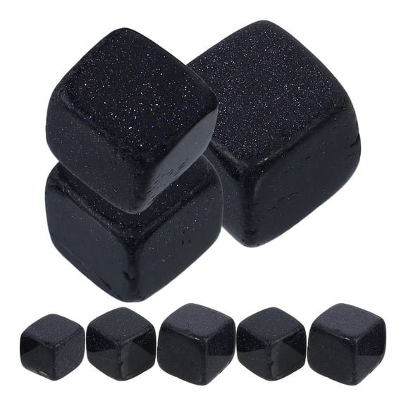 WASHWEPE 1 Bag Reusable Ice Cubes Chilling Stones Dark Blue For Preserving Flavor While Chilling Beverages