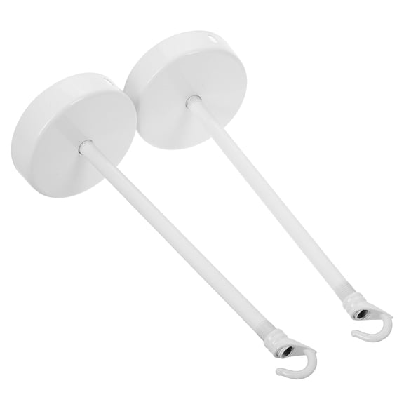 WASHWEPE 1 Pair Ceiling Hook for Pendant Light and Lamp Holder Heavy Duty Solution for Office Building Installations