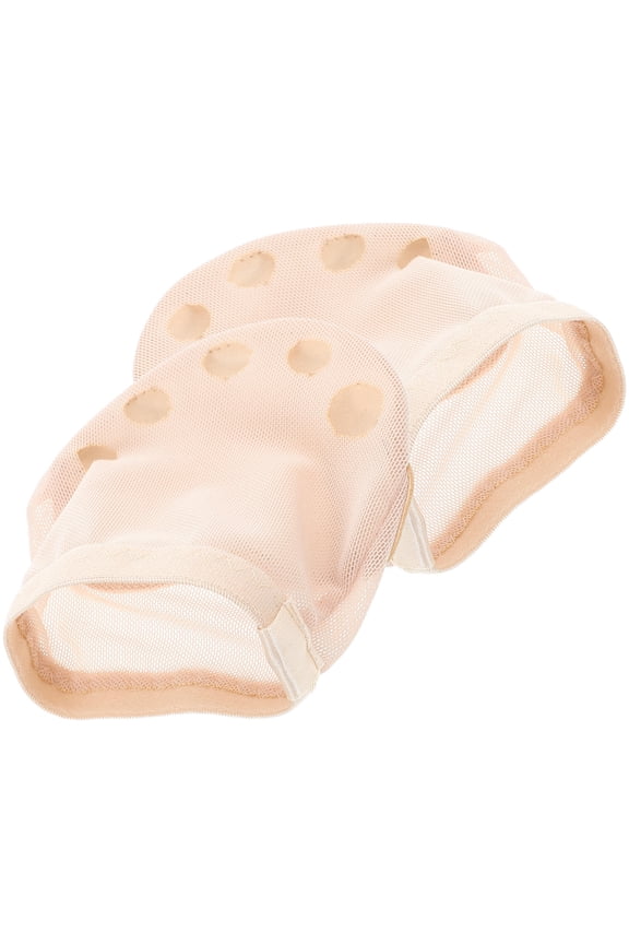 1 Pair Dance Socks For Dancers In Beige With Antislip And Breathable Design