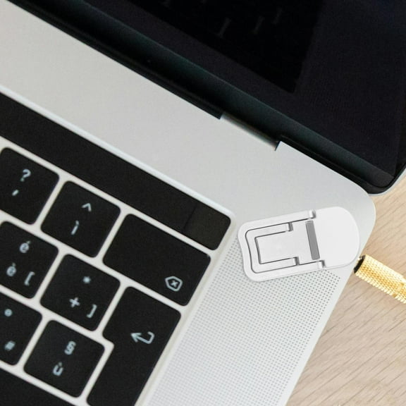 WASHWEPE 1 Pair Portable Notebook Riser with Heat Dissipation 4.2x3.0x0.9in