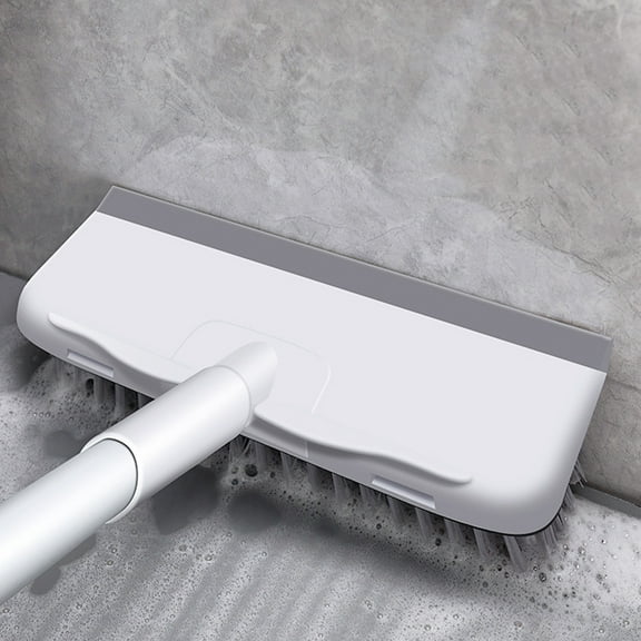 WASHWEPE 1 Pair Scrubbing Mops for Floor Cleaning with Long Handle 13.0*8.9*2.7in