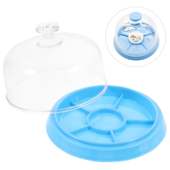WASHWEPE 1 Pc Watch Parts Storage Tray Durable Watch Movement Dust Cover For Watchmaker Organize Tools Gadgets