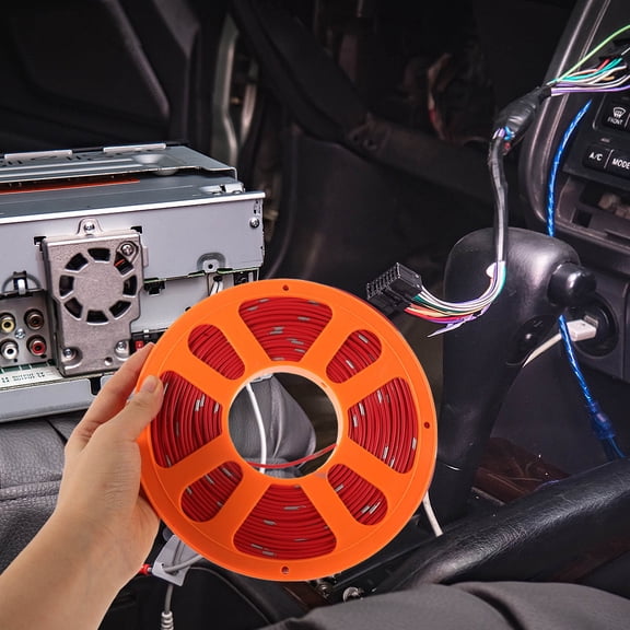 WASHWEPE Automotive Wiring Kit Car Wires Copper 1 Roll For Installation Purposes