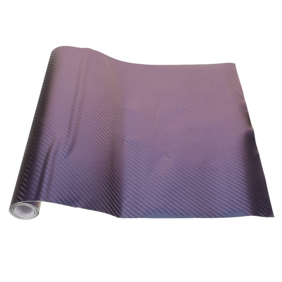 WASHWEPE 1 Roll Car Decal Carbon Fiber Vinyl Wrap for Vehicle Decoration on Smooth Surfaces 59.74X11.79X11.79in