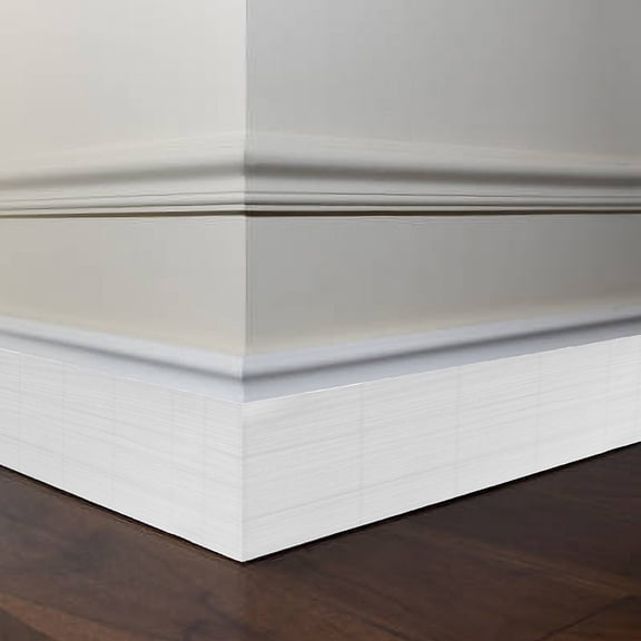 WASHWEPE 1 Roll Versatile Self-Adhesive Skirting Board Tape Water Resistant for Balcony