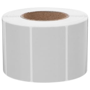 WASHWEPE Thermal Label Paper Roll Grey for Name Sticker Price Tag and Home Office Use