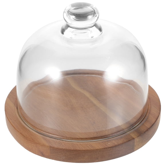 WASHWEPE 1 Set Cake Display Dome For Outdoor Events With 13cm Circular Lid