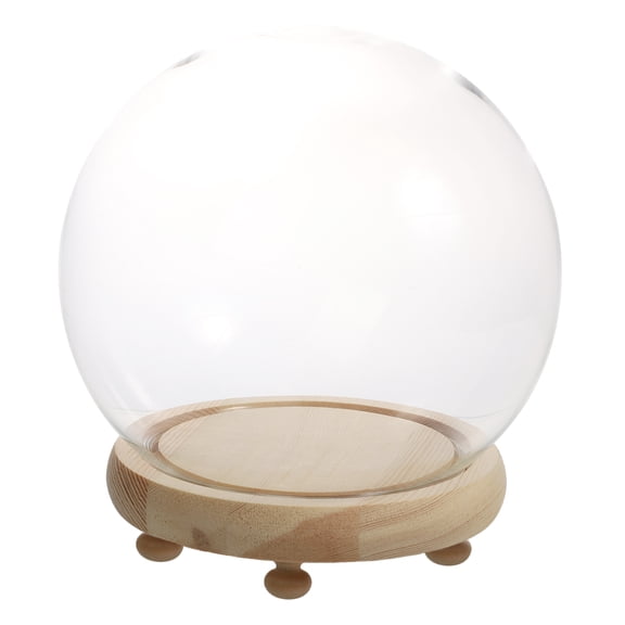 WASHWEPE 1 Set Dustproof Cylinder Glass Shade for Room Decor