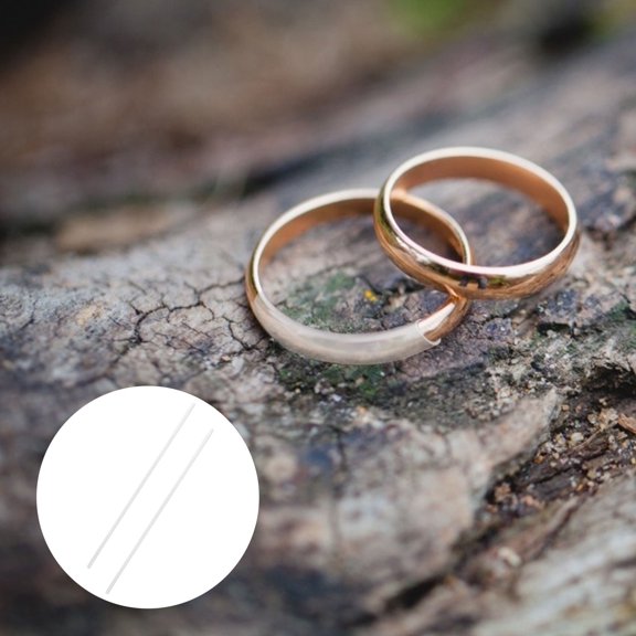 WASHWEPE 1 Set Heat Shrinkable Tube for Open Rings in Transparent Plastic for Ring Fixation