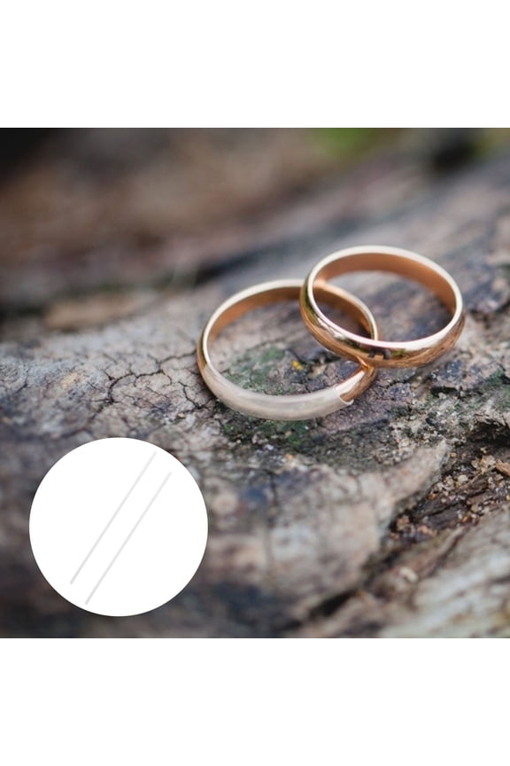 1 Set Heat Shrinkable Tube for Open Rings in Transparent Plastic for Ring Fixation