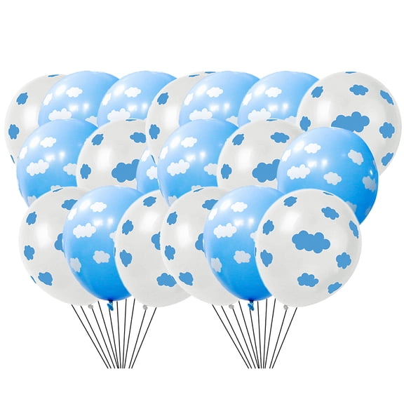 WASHWEPE 1 Set Latex Balloons Assorted Supplies Photography Props Round