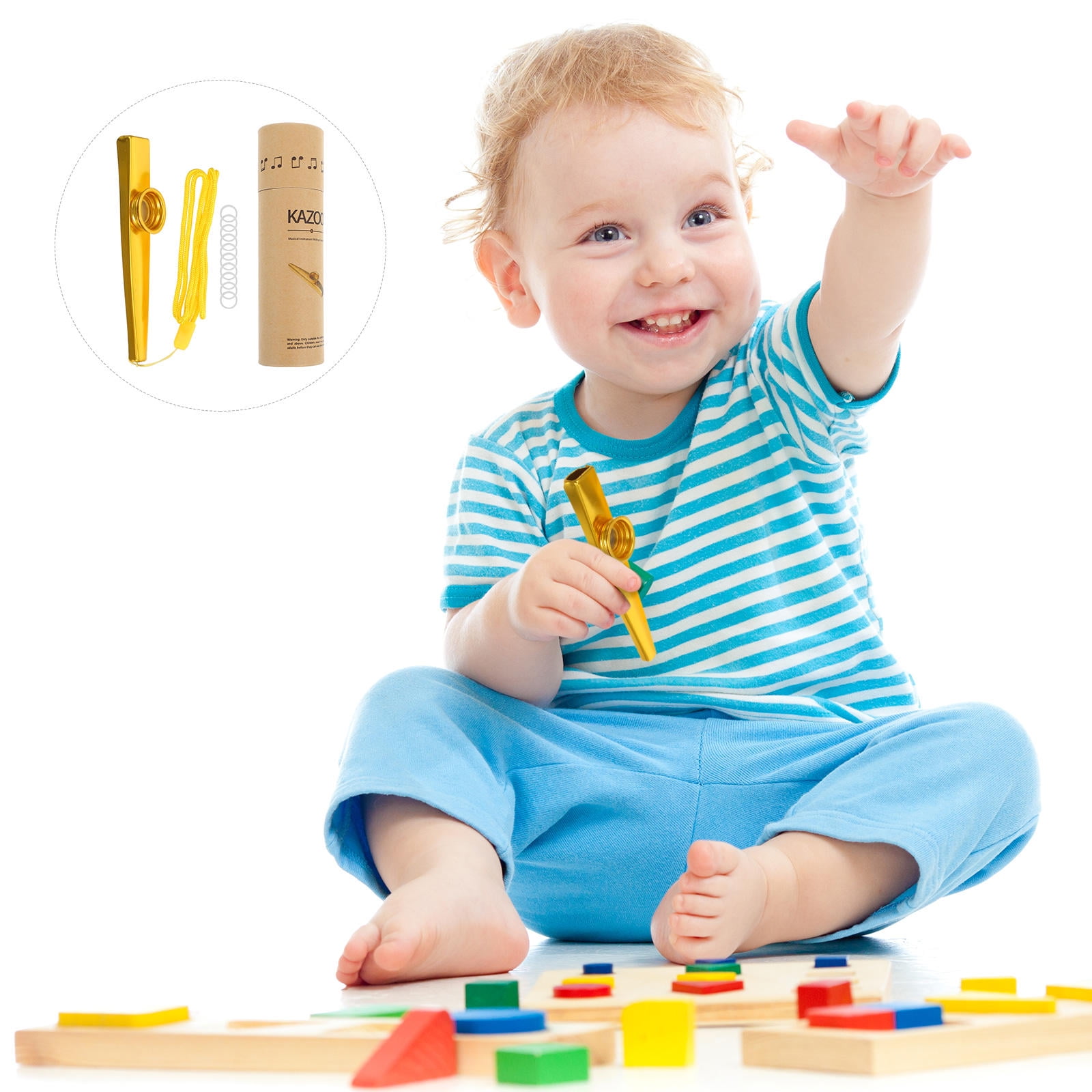 WASHWEPE 1 Set Reliable Kazoo With Sound Generation Function For Adults Party Musical Instruments