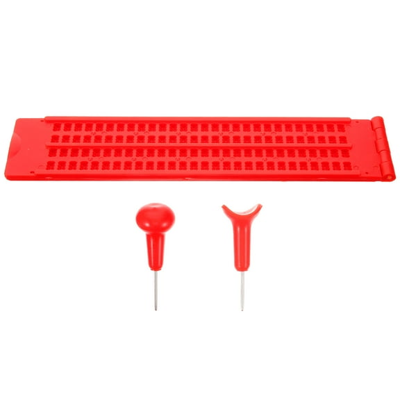 WASHWEPE Braille Accessories Braille Writing Plastic 1 Daily Use