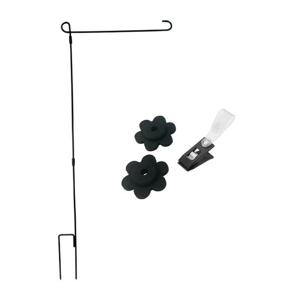 WASHWEPE 1 Set of Decorative Flag Holder Sturdy Support for Front Door
