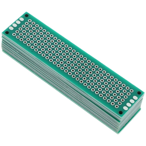 WASHWEPE 10Pcs Maintenance Blank Pcb Circuit Board for Electronic Components Diy Experiments